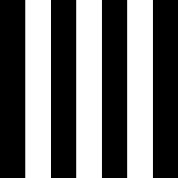 square with thick black and white lines in a row alternating